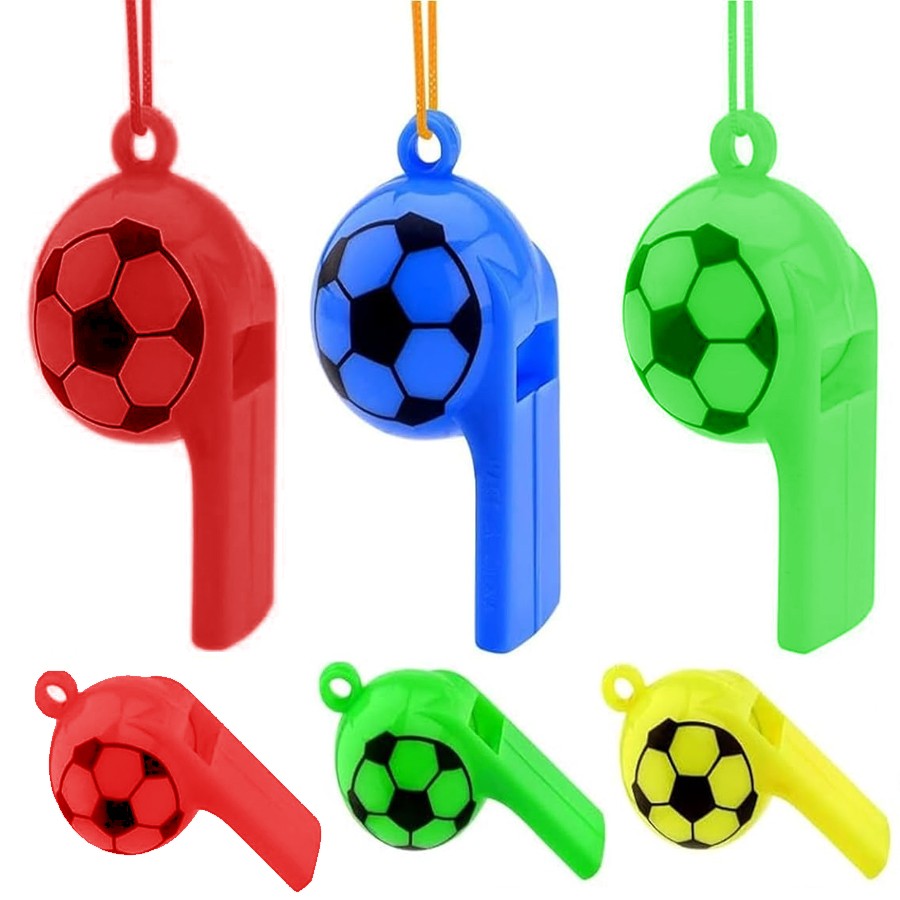 Whistle for Kids and Young Boys Birthday Gift | Football Theme Whistle as Birthday Return Gift