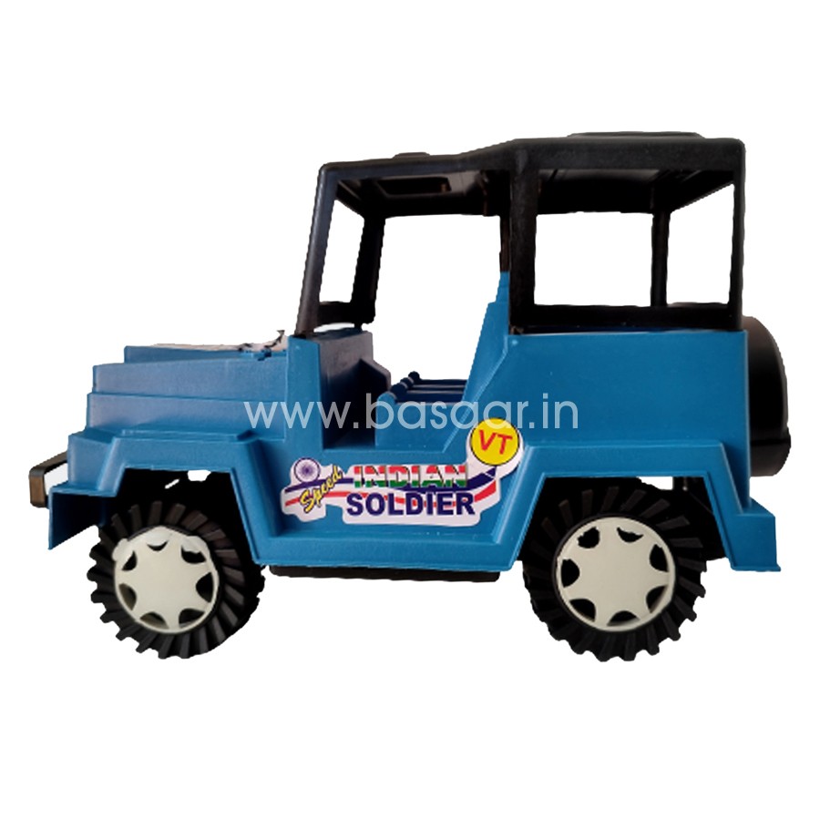 Medium-Sized Plastic Pull Back Jeep toys for kids, Designed for kids aged 3 years and Older