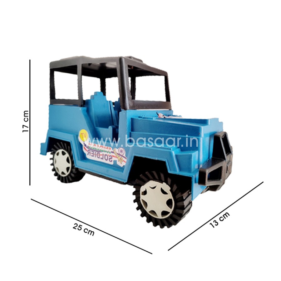 Medium-Sized Plastic Pull Back Jeep toys for kids, Designed for kids aged 3 years and Older