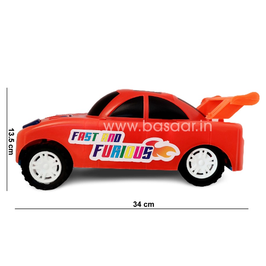 Racing Car Toy|High Speed Car|Birthday & Return Gift|Outdoor Indoor Pull Back Car Toy for Kids 3 Years+