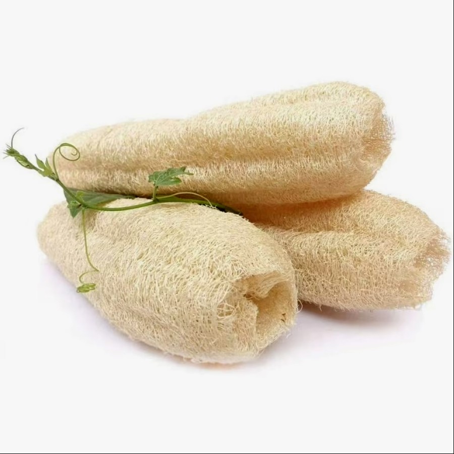 Beumia™ Natural, Loufah | loofah Body Scrubber | Ridge Ground Fiber Organic Product | Skin Care Friendly, Light Weight, Chemical free, Eco Friendly for Bathing Men and Women