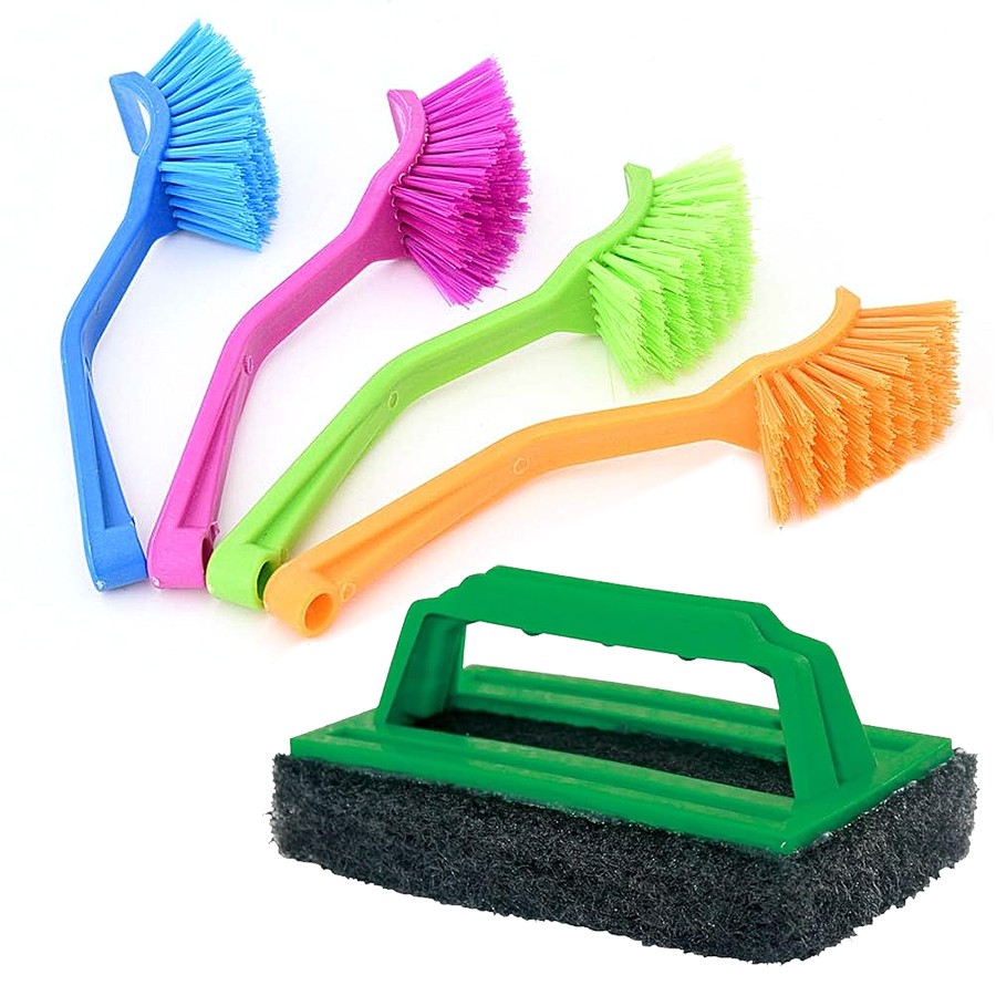 Kitchen and Toilet Product Sink Brush, Toilet Brush for Combo 