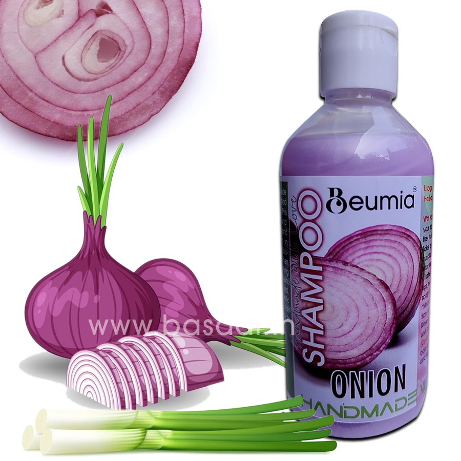 Beumia™ Onion Shampoo with Natural Herbal Ingredients – Keeps Your Hair and Body Fresh and Clean All Day (200ml)