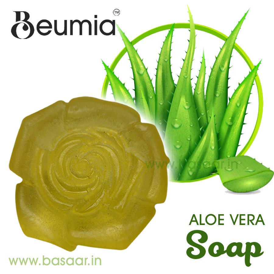 Beumia™ Aloe Vera Soap – Hydrate & Protect with Aloe’s Antibacterial & Antifungal Power (100g)