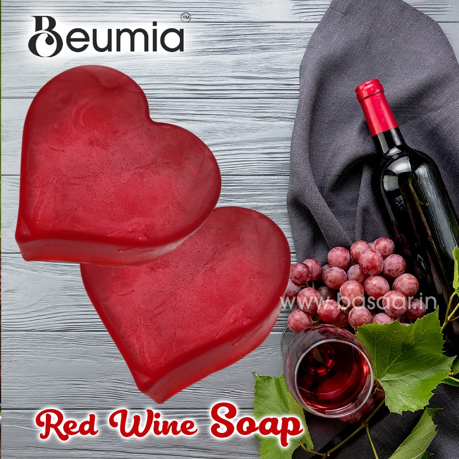 Beumia™ Red Wine Soap – Natural Red Wine Extract for Glowing, Nourished, and Eco-Friendly Skin Care