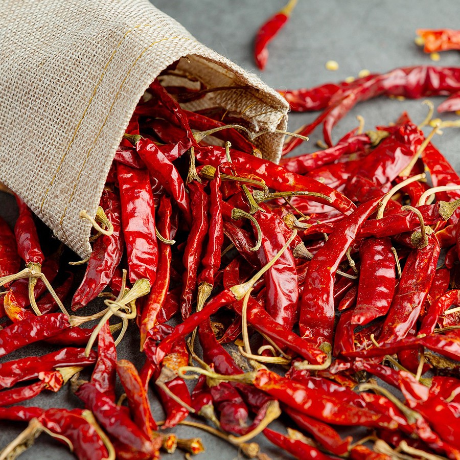 Dried Whole Red Chilli | Dry Boriya Red, Unprocessed Whole 100% Natural